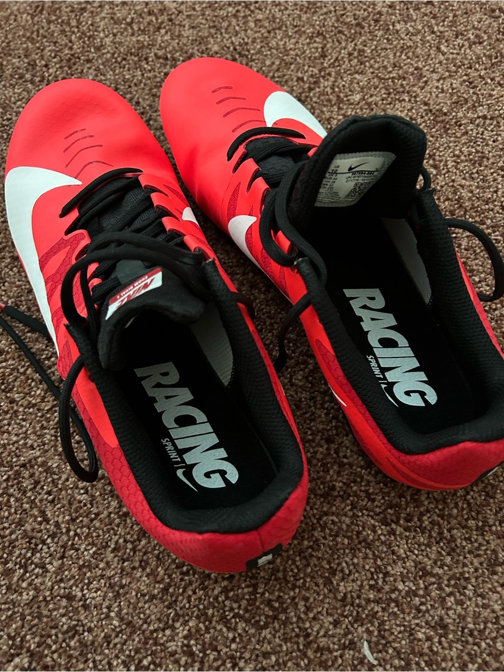 Nike Neon Punch Sprint Cleats - Picture 2 of 4